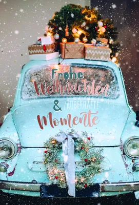 Produktbild von Weihnachten - Glückwunschkarte im Format 11,5 x 17 cm mit Umschlag
