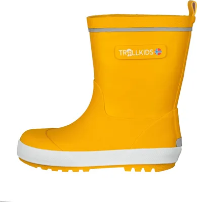 Zdjęcie produktu dla Trollkids Kids Lysefjord Buty gumowe Chłopcy Buty gumowe Żółty 471-703 Rozmiar 33