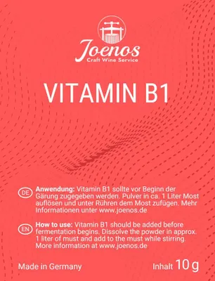 Produktbild von Vitamin B1 / Thiamin 6g für eine schnellere Gärung