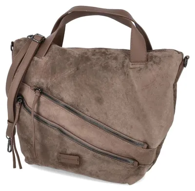 Imagen del producto de Fräulein Frida, bolso de mano para mujer, color beige, material: textil. Talla: única