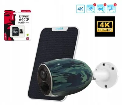 Produktbild von Reolink Go Ultra 4G LTE 8Mp IP65 Kamera-Kabellos, Hohe 4K-Qualität 450 g
