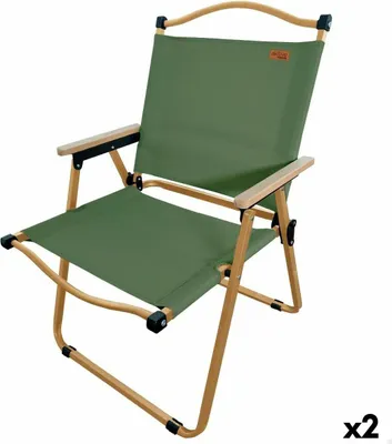 Obrázek produktu pro Aktivní skládací kempingová židle (2 kusy)