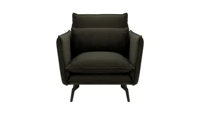 Produktbild von SLF24 - Sessel Layla - schwarz - Velluto 20