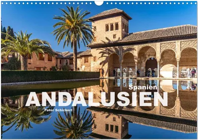 Produktbild von Spanien - Andalusien (Wandkalender 2025 DIN A3 quer), CALVENDO Monatskalender