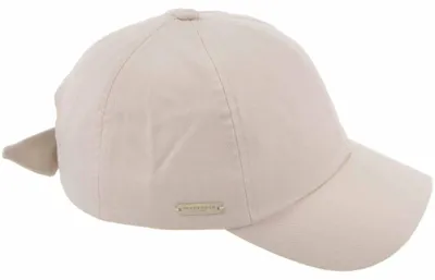 Seeberger Baumwollmütze Baseballcap mit Schleife hinten UV 80 in beige