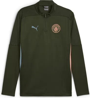 Produktbild von Puma Manchester City Fc Training Reißverschlusspullover Grün M Grün M