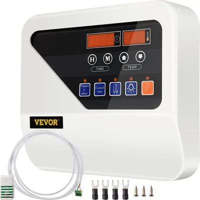 Produktbild von 400V Sauna-Heizungssteuerung Saunaofen Digital Controller, Saunaofen Digital Controller Anzeige mit externer steuerung 25 x 22 x 7,6 cm Externe Digital Controller für Hotels und Fitnessstudios