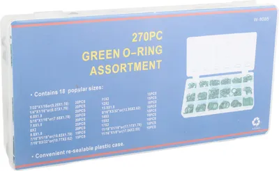 Image de Assortiment de 270 pièces pour voiture, HNBR, système A/C, climatisation, joints toriques, jeu d'outils