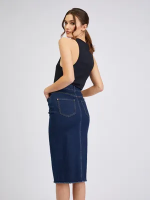 Produktbild von Dunkelblauer Damenrock aus Denim ORSAY - M