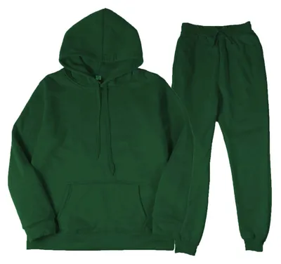 Productafbeelding van Heren Trainingspak van Katoenmix met Hoodie en Joggingbroek