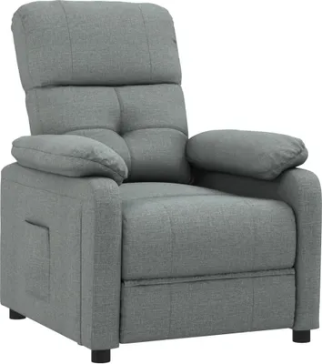 Zdjęcie produktu dla VidaXL 348276, Tkanina, Szary, Pianka, 110 kg, 730 mm, 900 mm