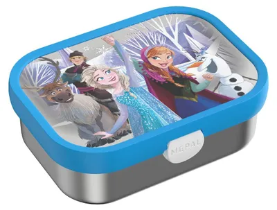 Produktbild von Mepal CAMPUS Edelstahl-Brotdose mit Gabel - Frozen Friends