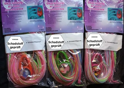 Produktbild von 3 Pack Scoubidou Bänder Scoubi Radio Basteln Flechtschnüre Scubidou Skubidou DIY