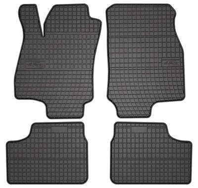 Zdjęcie produktu dla Dywaniki gumowe do Opel Astra G 1998-2009 (sedan/kombi/hatchback) – 4 szt., czarne, dopasowane – Wielganizator SolidPRO