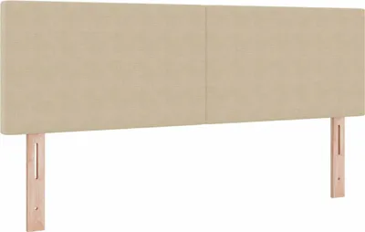 Produktbild von vidaXL Kopfteil Hellgrün-Grau 144 cm Cordstoff