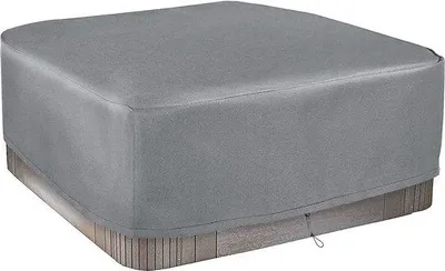 Productafbeelding van Famanu Whirlpoolafdekking, rechthoekig - Waterdicht, 100% UV-bestendig, 220 x 220 x 85 cm