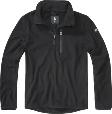 Produktbild von Brandit BD4036 | Fleece Troyer S bis 7XL - Farbe: Black - Größe: L