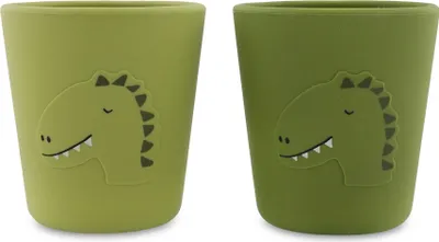 Produktbild von Trixie Baby 96-417, Set, Tasse, Universal, Grün, Silikon, 2 Stück(e)