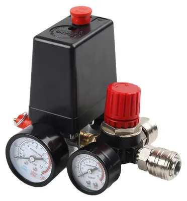 Immagine prodotto di Regolatore di pressione per compressore d'aria con 2 manometri
