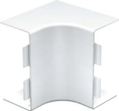 Produktbild von OBO BETTERMANN OBO Inneneckhaube WDK HI60130RW PVC 60x130mm reinweiss RAL9010 6192041
