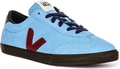 Produktbild von Veja Volley Suede In Blue For Women – 7 UK - 40 EU - 9 US / Blue