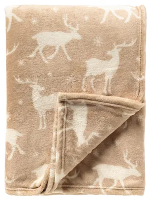 Produktbild von Textino Wohndecke Deera 150x200 cm Beige