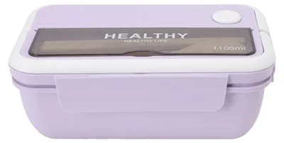 Produktbild von Großer, auslaufsicherer Salatschrank für die Mittagspause
