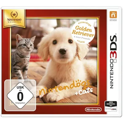 Produktbild von Nintendo Nintendogs + Cats Golden Retriever [3DS]