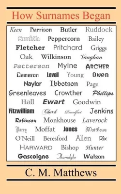 Produktbild von How Surnames Began