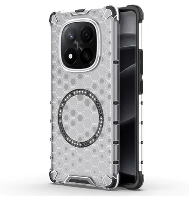 Zdjęcie produktu dla Techsuit HoneyComb MagSafe Etui na Xiaomi Redmi Note 14 Pro+ 5G - białe