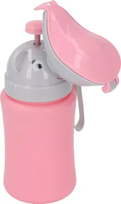 Produktbild von Pee Training Cup Kinder Leichte tragbare Notfall -Urinal -Töpfchen -Toilette für Baby Kleinkinder rosa Mädchen