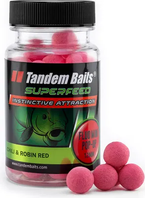 Obrázok produktu pre SuperFeed Fluo Mini Pop-Up 12mm/30g Chilli & Robin Red