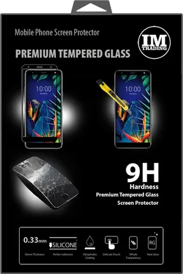 Produktbild von cofi1453® 5D Schutz Glas kompatibel mit LG K40 Curved Panzer Folie Vollständig Klebend und Abdeckung