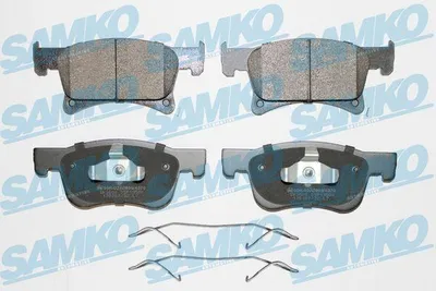 Produktbild von SAMKO Bremsbeläge Satz Vorne Bremsklötze für OPEL Corsa E Schrägheck (X15) 5SP1958K