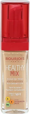 Immagine prodotto di Fondotinta Bourjois Healthy Mix Anti-Fatigue - 055 Beige Dark Make Up liquido per una pelle del viso uniforme e illuminata 30 ml
