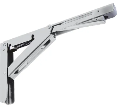 Produktbild von Lamp Klappkonsole EB-317 klappbar - Klappträger mit automatischer Verriegelung, mit Dämpfung, Edelstahl glänzend
