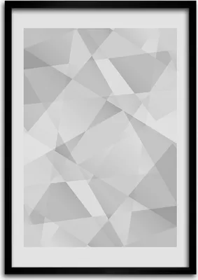 Produktbild von Bild - Bilderrahmen - 50 cm x 70 cm - MDF - Rahmen - Wandkunst Abstraktion Hintergrund