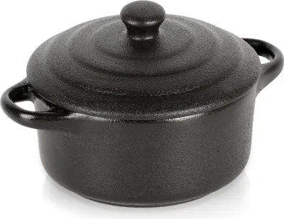Obrázek produktu pro Porcelánový pekáč s víkem, objem 150 ml