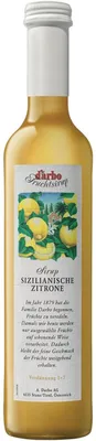 Image de Sirop de citron sicilien Darbo 500ml