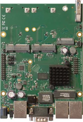 Produktbild von Mikrotik Routerboard M33G Z Cpu Dual Core 880Mhz, 256Mb Ram, 3X Gbit Lan, 2X Minipci-E, 2X Sloty Sim, Usb, Slot Microsd, Rbm33G