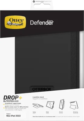 Immagine prodotto di Custodia (protettiva) OtterBox Defender per iPad 10a generazione, nero