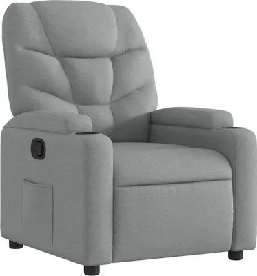 Obrázok produktu pre relaxačné kreslo vidaXL Light Grey Fabric