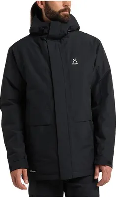 Produktbild von Haglofs Salix Proof Mimic Parka Schwarz XL Herren Schwarz XL