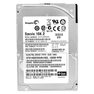 Obrázok produktu pre Pevný disk SUN ST914602SSUN146G 146GB 10000Rpm 2,5" palcový 540-7319-03