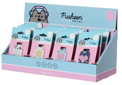 Produktbild von Pusheen Cat Silikon-Digitaluhr sortiert