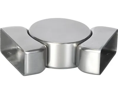 Produktbild von Gelenk 0-90° horizontal für Handlauf Aluminium (83)