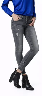 Produktbild von Diesel Skinzee-Low-Zip 0675I Damen Jeans Skinny Super Slim