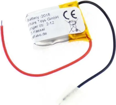 Produktbild von Akku 3,7V / 080mAh / Li-Po / ohne Stecker / Minihelikopter