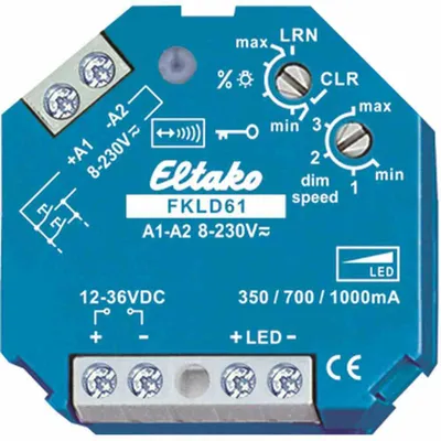Produktbild von Eltako Funkaktor LED-Dimmschalter FKLD61 (30100836)