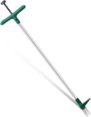 Immagine prodotto di Sarchiatore verticale, lunghezza 1 m, verde, acciaio inossidabile, con pedali